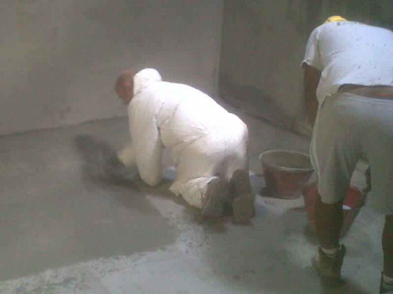 cementi speciali posa da parte di operai