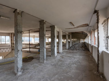 foto dei lavori realizzati all'Università Cattolica di Brescia