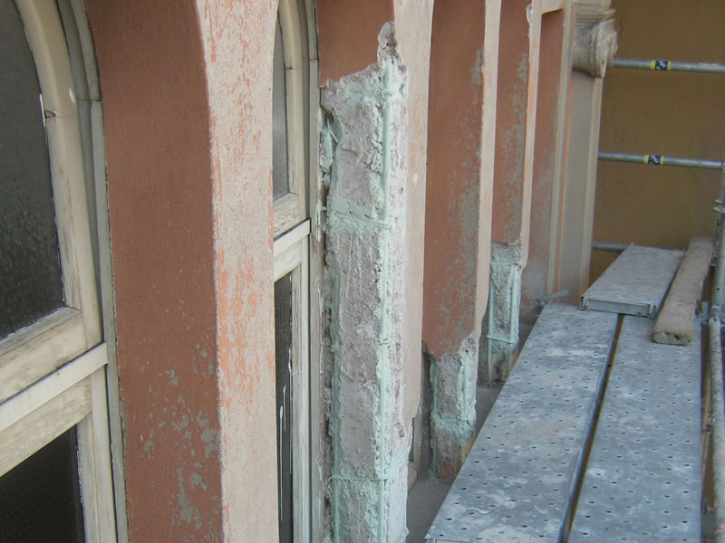 esempio di risanamento edificio realizzato dalla ditta deldossi