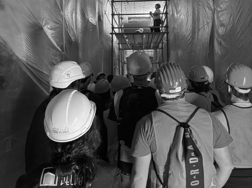 Università di Brescia in visita al cantiere Deldossi