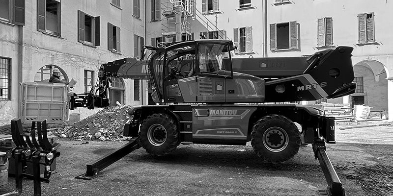Deldossi prima azienda edile del nord ad acquistare il Manitou 2660E