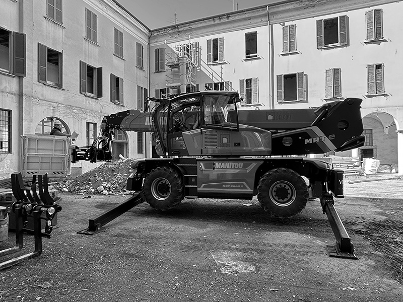 Deldossi prima azienda edile del nord ad acquistare il Manitou 2660E