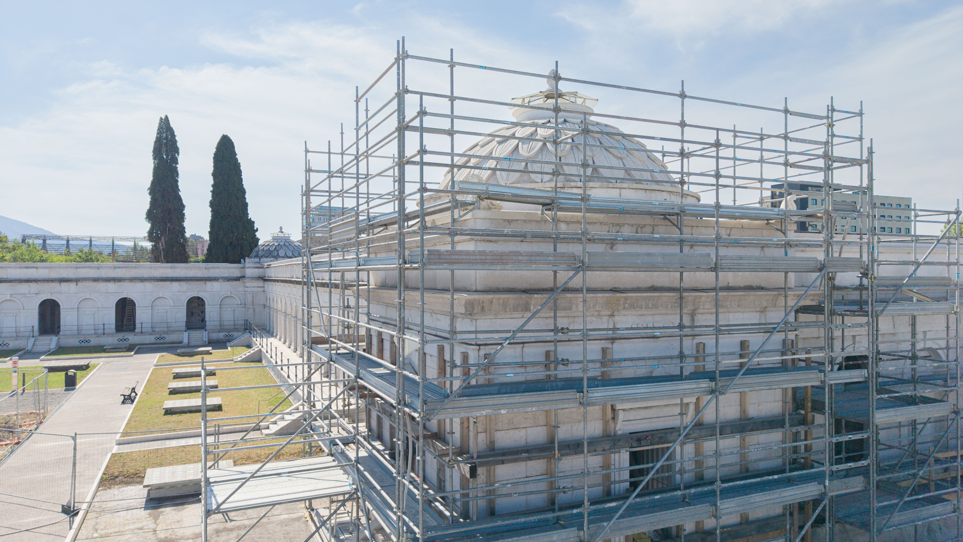 default Restauro cimitero Vantiniano, Brescia