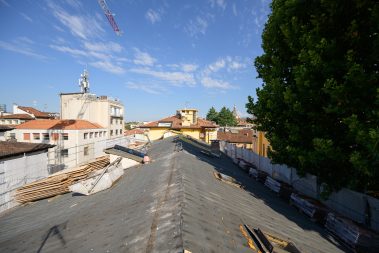 Ristrutturazione edificio in centro Brescia