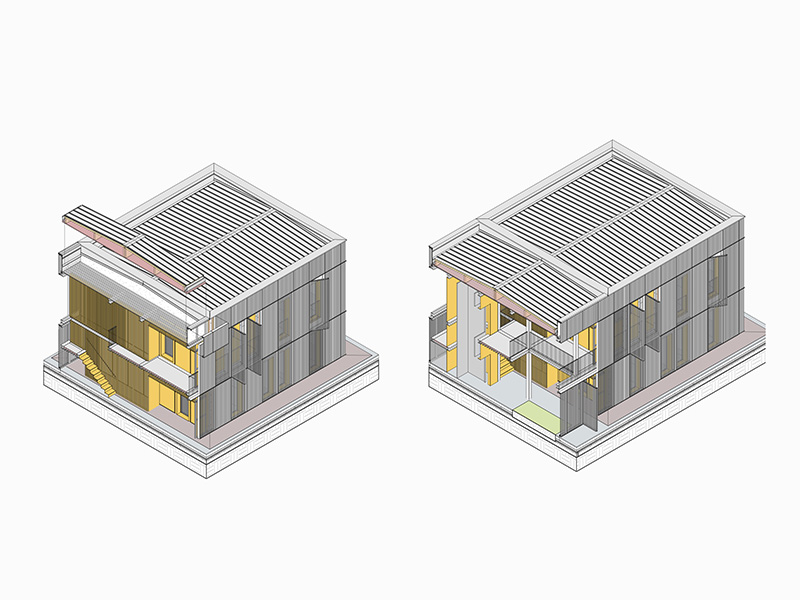 progetto Habit: costruzione modulare off-site